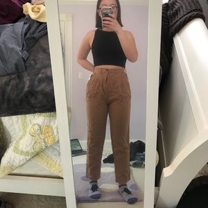 Tan free people flowy pants new with tags